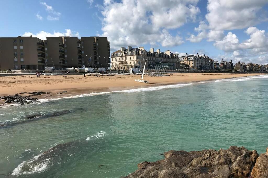 Ideal - Plage, Jardin & Jacuzzi, Proche Plage Et Thalasso - 1 A 6 Personnes Saint-Malo Zewnętrze zdjęcie