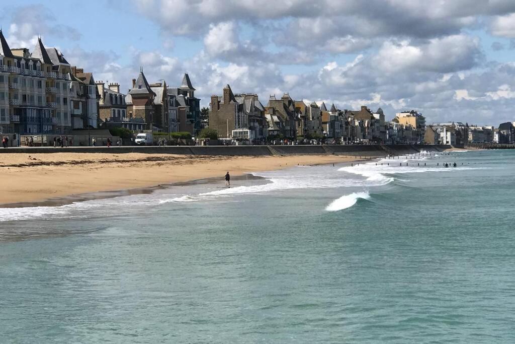 Ideal - Plage, Jardin & Jacuzzi, Proche Plage Et Thalasso - 1 A 6 Personnes Saint-Malo Zewnętrze zdjęcie
