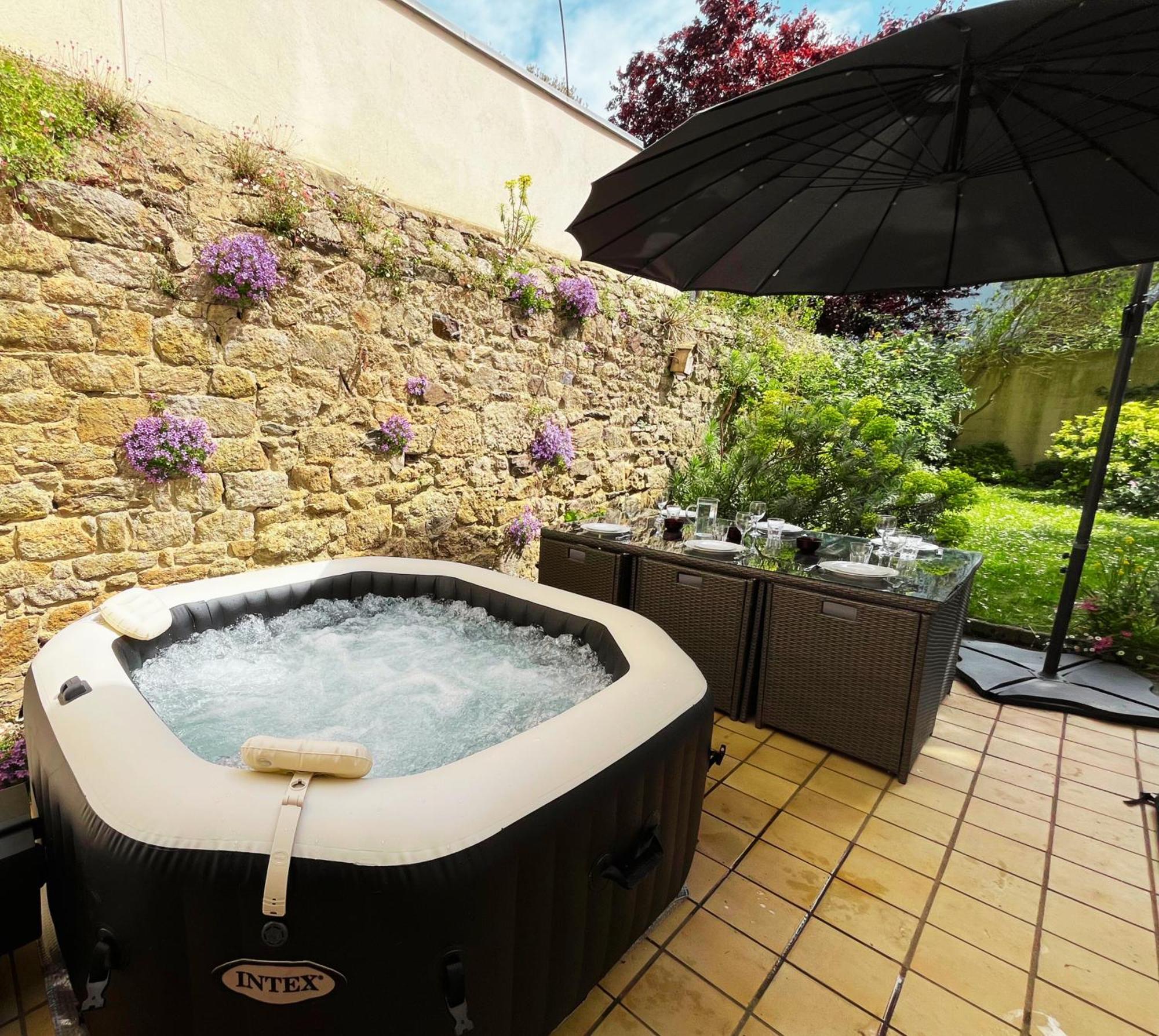 Ideal - Plage, Jardin & Jacuzzi, Proche Plage Et Thalasso - 1 A 6 Personnes Saint-Malo Zewnętrze zdjęcie