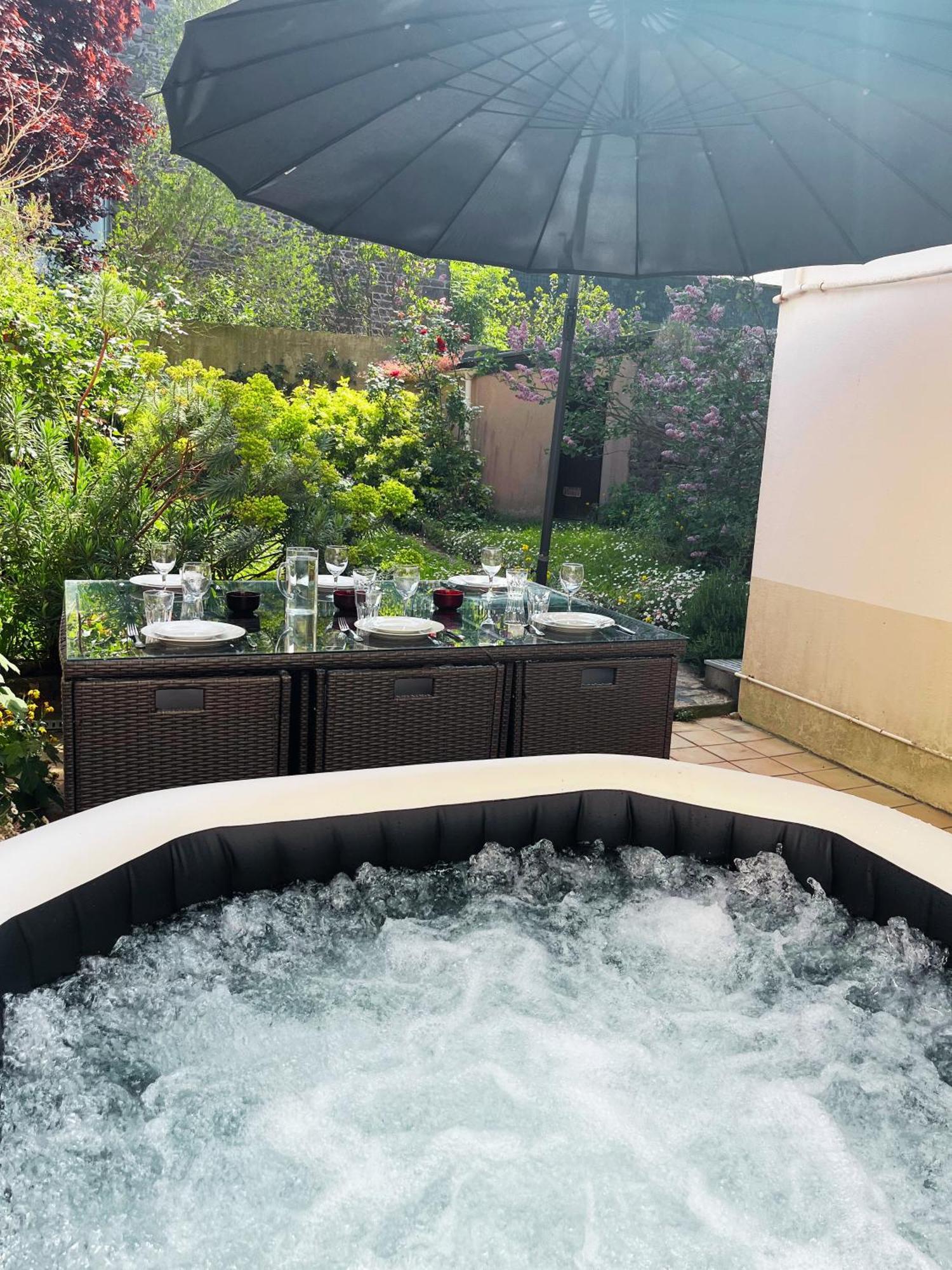 Ideal - Plage, Jardin & Jacuzzi, Proche Plage Et Thalasso - 1 A 6 Personnes Saint-Malo Zewnętrze zdjęcie